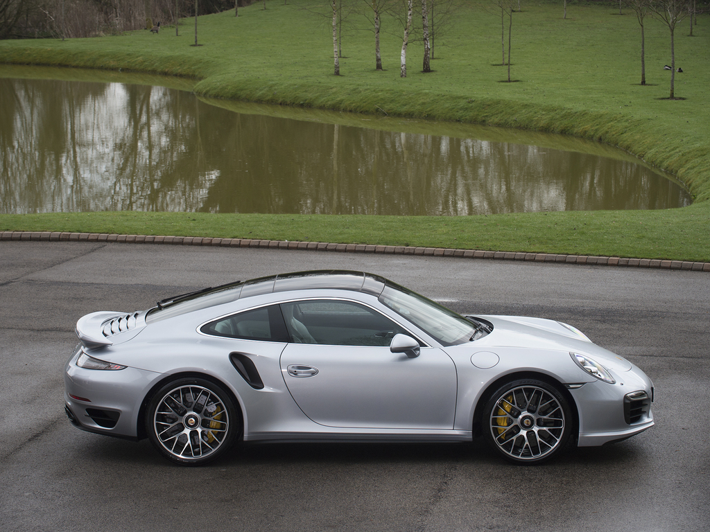 2015 Porsche 911 Turbo S Silver